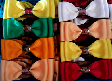 Fall Satin Bowties